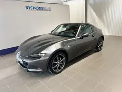 Grå (grå metallic) Begagnad 2018 Mazda MX5 Cab | 234 900 kr (Bra pris)
