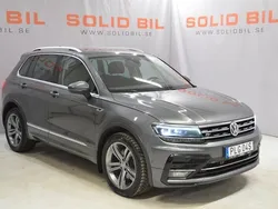Grå (gråmet) Begagnad 2019 VW Tiguan R-line SUV | 259 800 kr (Marknadspris)