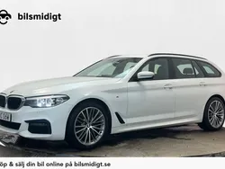 Vit Begagnad 2019 BMW 520 M Sport Kombi | 239 900 kr (Marknadspris)