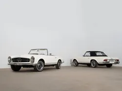Vit Begagnad 1966 Mercedes W113 Cab | 949 000 kr