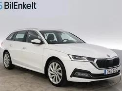 Vit Begagnad 2020 Skoda Octavia Style Kombi | 219 900 kr (Marknadspris)
