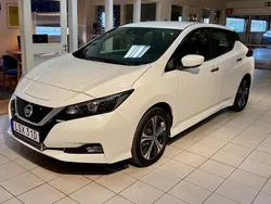 Vit Begagnad 2021 Nissan Leaf 360º Halvkombi | 189 900 kr (Marknadspris)