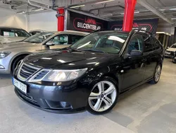 Svart Begagnad 2007 Saab 9-3 Linear Kombi | 29 900 kr (Bra pris)
