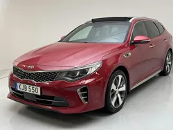 Röd Begagnad 2017 Kia Optima GT-Line | 136 000 kr (Marknadspris)