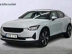 Silver Begagnad 2022 Polestar 2 Plus Sedan | 399 900 kr (Lite dyr)