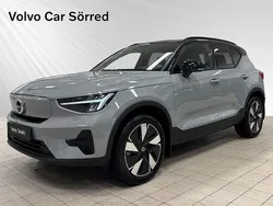 Grå Begagnad 2024 Volvo XC40 Single Motor Extended Range SUV | 419 900 kr