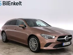 Ljusbrun Begagnad 2021 Mercedes CLA250e Shooting Brake Premium Plus Kombi | 299 900 kr (Bra pris)
