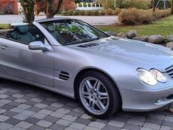 Silver Begagnad 2002 Mercedes SL500 Cab | 195 000 kr (Marknadspris)