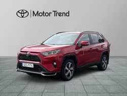 Röd Begagnad 2021 Toyota RAV4 Hybrid Edition SUV | 309 900 kr (Marknadspris)