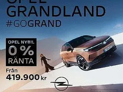 Grå Ny 2025 Opel Grandland X SUV | 419 900 kr (Bra pris)