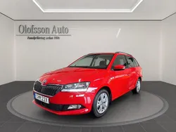 Röd Begagnad 2021 Skoda Fabia Style Kombi | 169 000 kr (Marknadspris)