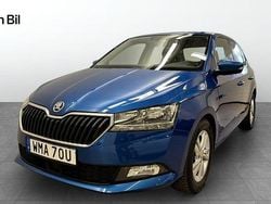 Blå Begagnad 2019 Skoda Fabia Style Halvkombi | 134 900 kr (Marknadspris)