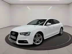 Vit Begagnad 2015 Audi A5 Sportback S-Line Halvkombi | 169 900 kr (Lite dyr)