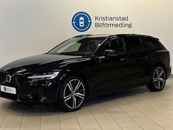 Svart Begagnad 2020 Volvo V60 R-Design Kombi | 329 900 kr (Marknadspris)