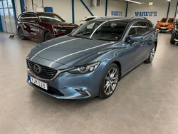 Blå Begagnad 2016 Mazda 6 Optimum Kombi | 209 900 kr (Bra pris)