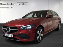 Röd Begagnad 2022 Mercedes C300e Kombi | 389 900 kr (Bra pris)