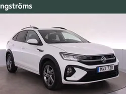 Vit Begagnad 2021 VW Taigo R-line SUV | 235 000 kr (Marknadspris)