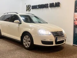 Vit Begagnad 2008 VW Golf Kombi | 34 900 kr (Marknadspris)