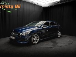Blå Begagnad 2018 Mercedes CLA220 AMG Sedan | 194 600 kr (Marknadspris)