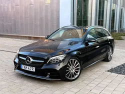 Svart Begagnad 2020 Mercedes C220 AMG line Kombi | 265 000 kr (Marknadspris)