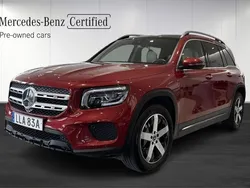 Röd (red) Begagnad 2022 Mercedes GLB200 SUV | 389 000 kr (Marknadspris)