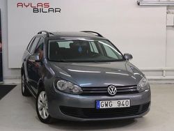 Mörkgrå (grå) Begagnad 2010 VW Golf VI Kombi | 49 900 kr (Marknadspris)