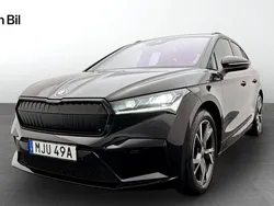 Svart Begagnad 2023 Skoda Enyaq iV SportLine SUV | 469 000 kr (Marknadspris)