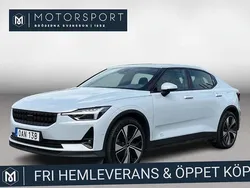 Silver (magnesium metallic) Begagnad 2022 Polestar 2 Long Range Dual motor Sedan | 399 900 kr (Marknadspris)