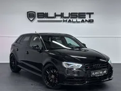 Svart Begagnad 2016 Audi S3 Design Halvkombi | 259 500 kr (Marknadspris)
