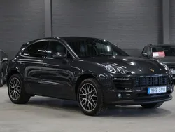 Grå (grå metallic) Begagnad 2017 Porsche Macan SUV | 279 900 kr (Marknadspris)