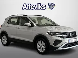 Ljusgrå Begagnad 2024 VW T-Cross Life SUV | 209 900 kr (Marknadspris)