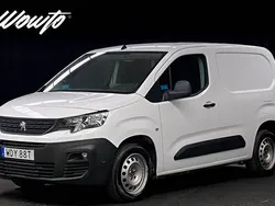 Vit Begagnad 2019 Peugeot Partner Minibuss | 139 800 kr (Bra pris)