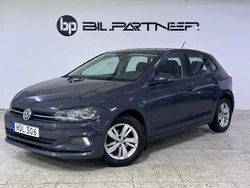Mörkgrå Begagnad 2018 VW Polo Halvkombi | 99 900 kr (Bra pris)
