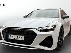 Vit Begagnad 2024 Audi RS6 Performance Kombi | 1 369 000 kr