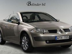 Ljusgrå Begagnad 2005 Renault Mégane Cabriolet Cab | 36 900 kr (Marknadspris)