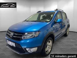 Ljusblå Begagnad 2013 Dacia Sandero Stepway Halvkombi | 49 900 kr (Marknadspris)