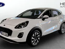 Vit (white) Begagnad 2023 Ford Puma Gen-E Titanium Halvkombi | 199 900 kr (Bra pris)