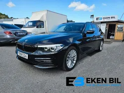 Svart Begagnad 2018 BMW 520 Sport Line Kombi | 279 500 kr (Marknadspris)