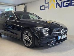Svart Begagnad 2022 Mercedes C220 AMG Line Premium Kombi | 399 900 kr (Marknadspris)