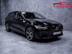 Svart Begagnad 2020 Volvo V60 R-Design Kombi | 269 800 kr (Dyr)