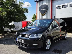 Svart Begagnad 2014 VW Sharan Minibuss | 179 900 kr (Lite dyr)