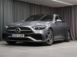 Grå Begagnad 2022 Mercedes C300 AMG Sedan | 379 000 kr