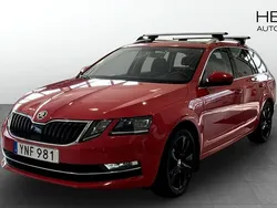Röd (red) Begagnad 2017 Skoda Octavia Kombi | 119 000 kr (Marknadspris)