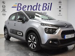 Grå artense Begagnad 2021 Citroën C3 Shine Halvkombi | 129 800 kr (Marknadspris)