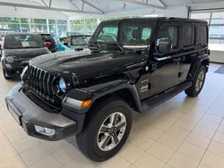 Svart Begagnad 2018 Jeep Wrangler Unlimited Sahara SUV | 429 900 kr (Bra pris)