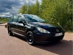 Svart Begagnad 2005 Peugeot 307 Kombi | 14 900 kr (Marknadspris)