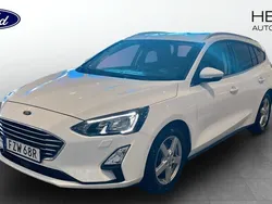 Vit (white) Begagnad 2020 Ford Focus Titanium Kombi | 189 900 kr (Marknadspris)