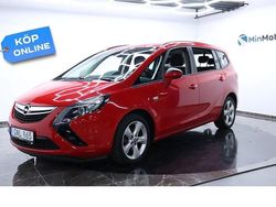 Röd Begagnad 2014 Opel Zafira Tourer Enjoy Minibuss | 89 000 kr (Marknadspris)