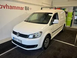 Vit Begagnad 2012 VW Caddy Maxi Minibuss | 52 900 kr (Superpris)