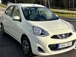 Vit Begagnad 2016 Nissan Micra Halvkombi | 59 900 kr (Superpris)